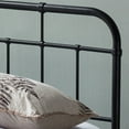 thumbnail image 6 of River Street Designs Khari Industrial Queen-Size Iron Minimal Bed Frame, Black, 6 of 9