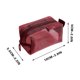 thumbnail image 3 of Bolsa de almacenamiento de malla transparente para cosméticos, joyas y artículos de papelería | Organizador portátil tridimensional | Almacenamiento ligero para viajes y objetos pequeños, 3 of 6