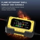 thumbnail image 1 of FOXSUR 7A large color display 12V motorcycle and car charger AGM lead-acid lithium iron charger (yellow European standard), 1 of 3