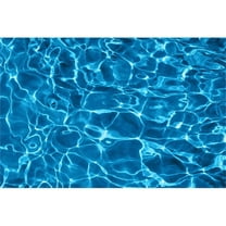 Giant Art 72x48 Pool 6 Fine Art Giant Canvas Print in White