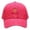 Hot Pink, variant on Classic Washed Denim Heart Baseball Cap Unisex Adjustable Casual Hat for Daily Commute Outdoor Activities Orange,One Size
