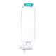 thumbnail image 1 of CHUANGDIAN 300ml Botella dispensadora de jabón desmontable y boquilla Eccomum  Transparente, 1 of 4