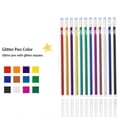thumbnail image 4 of 12 Pieces Gel Pen Refill Paint Rod Painting Writing Stationery Marker Replacement Office Marking Shinning Highlight Ink Ballpoint Type 1, 4 of 9