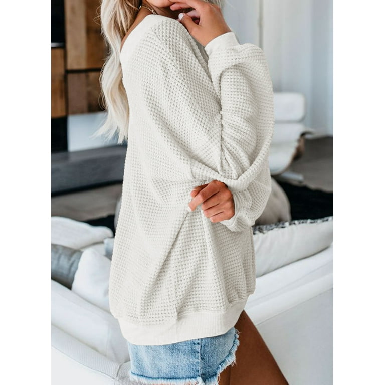 White one sales shoulder jumper