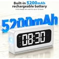 2K Alarm Clock Camera, 5G&2.4G WiFi Baby Camera, Wireless Indoor Camera ...