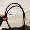 thumbnail image 3 of Bolso Boston para Mujer Hombro Retro Cuero PU (Café), 3 of 6