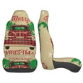 thumbnail image 4 of Fotbe Christmas Vintage Red Truck Pattern Automotive Seat Covers for Cars Trucks and SUVs – Car Seat Covers for Front Seats,Protective Seat Covers,Vehicle Seat Covers, Set of 2, 4 of 9