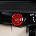thumbnail image 2 of for Kia Carnival 2022-2023 Couvercle de Bouton d'Allumage Start Stop Alu. Rouge, 2 of 4