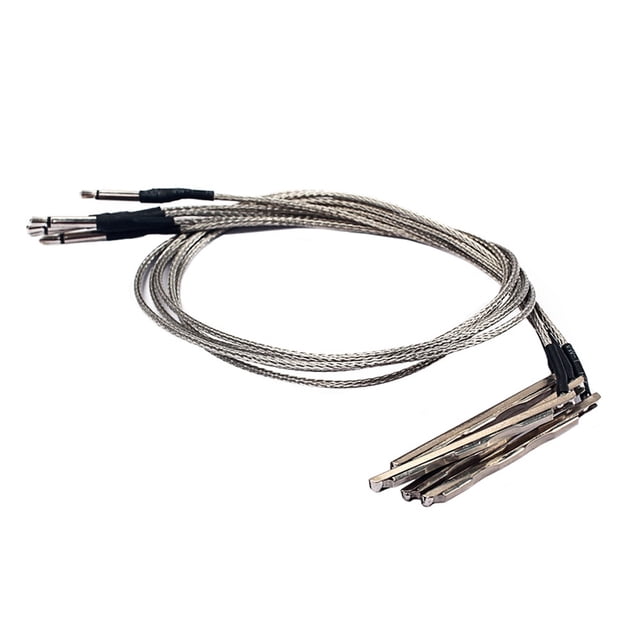 5 barras de ecualización para pastilla, puente, pastilla pasiva, cable piezoeléctrico para guitarra de caja de puros, guitarra folk/acústica de 3 cuerdas.