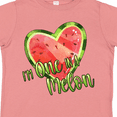 thumbnail image 4 of Inktastic I'm One in a Melon- Watermelon Heart Boys or Girls Toddler T-Shirt, 4 of 5