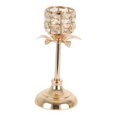 thumbnail image 1 of Elegante soporte de candebro de cristal Adorno romántico Centro de Lámpara de de para boda Té Luz Café Cena Banquete 115x245 cm Baoblaze porta vela, 1 of 8