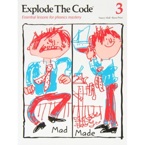 Pre-Owned Explode the Code 3, 9780838814628, 083881462X, Paperback,