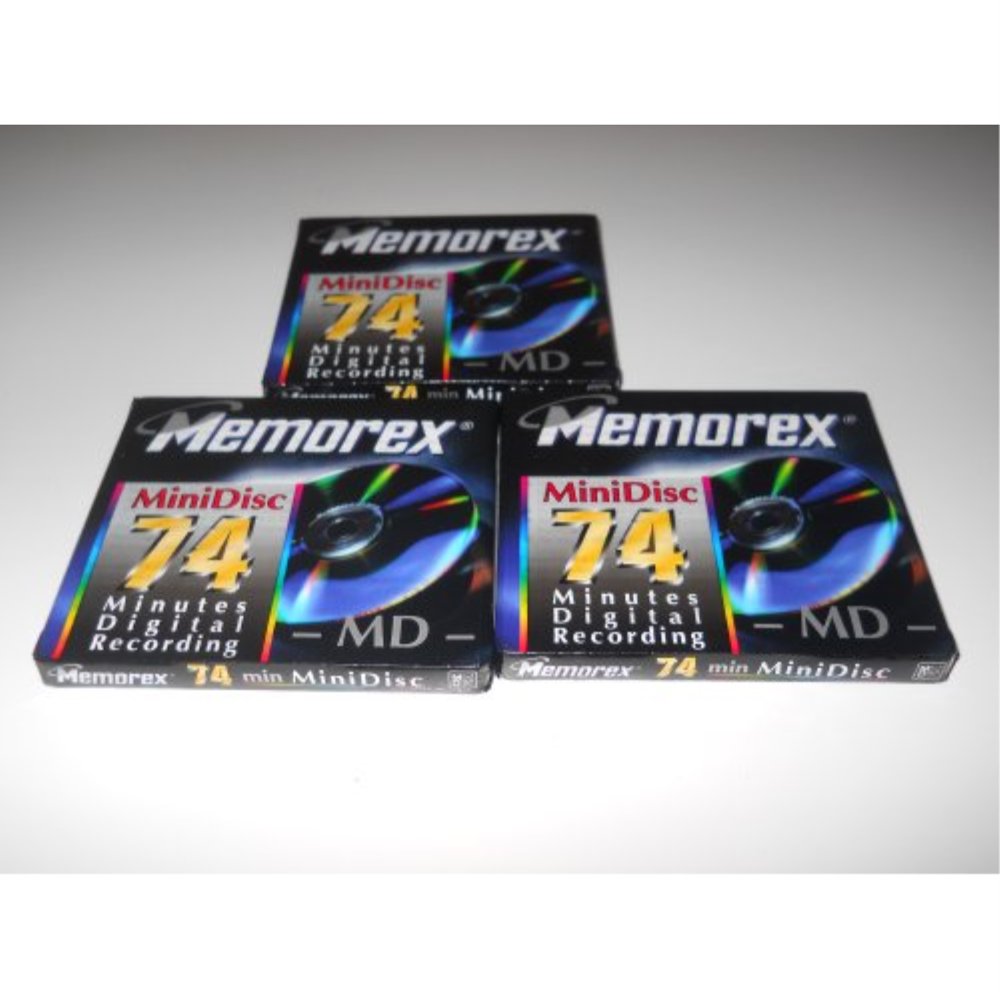 Memorex Blank Recordable Minidisc 74 Minutes