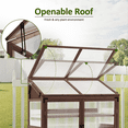 thumbnail image 5 of MCombo Cold Frame Large Wooden Greenhouse Cabinet Garden with Adjustable Shelves for Outdoor Indoor Use, 1344, 5 of 9