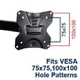 thumbnail image 5 of Master Mounts Locking RV TV Mount, Lockable with Chain Release, 2311l Full Motion Perfect for RVs, Campers, Trucks; Articulating Arm Tilts, Swivels Fits Screens up to 42" and 33 Pounds, 5 of 6