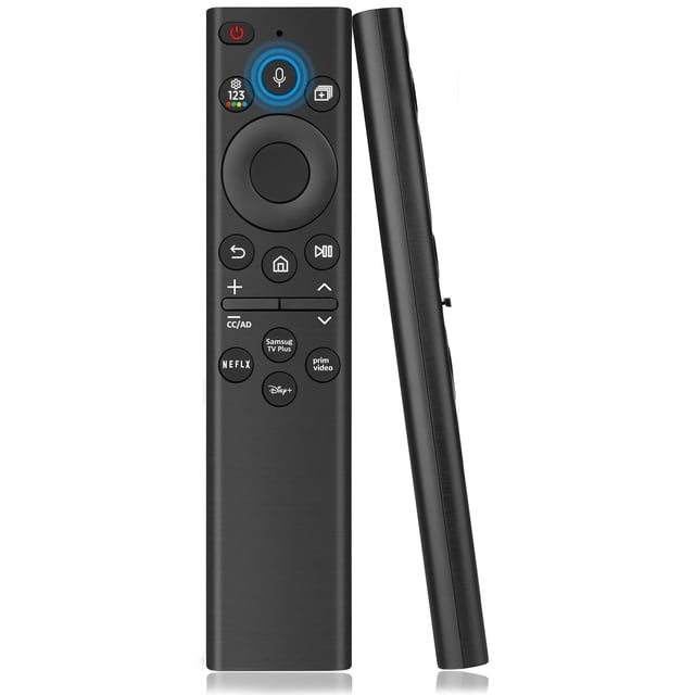 Nuevo control remoto de reemplazo con voz para TV Samsung, control remoto para todas las TVs Samsung curvas, Frame, UHD, QLED, LED, 4K, 8K y Smart TV, con función de voz