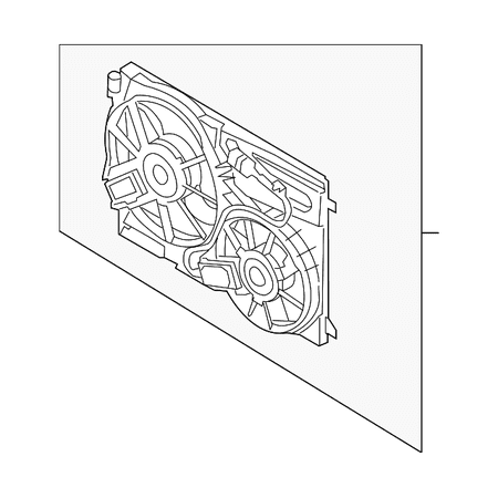 Genuine OE Volvo Fan Assembly - 31200375