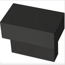 Liberty P43526W-FB 1 3/16" Modern Column Cabinet Knob Flat Black Finish