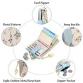 thumbnail image 5 of GAEKEAO Small Wallet for Women RFID Blocking Bifold Card Holder Vegan Leather with Zipper Coin Pocket, ID Window, 5 of 9