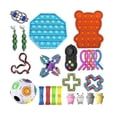 thumbnail image 3 of Set de ejercicios manuales Fidget Toy, 23 unidades, descompresión sensorial, 3 of 4