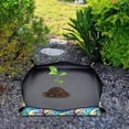 thumbnail image 1 of Colaxi Plant Transplanting Mat Plant Potting Tray Garden Work Cloth Decorative Pattern Foldable for Potted Enthusiasts Professional 68x68cm, 1 of 8