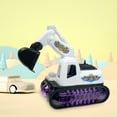 thumbnail image 7 of Simulation Excavator Model Toy, Construction Vehicle with Glowing Music, Movable Arm Hydraulic System, Educational Engineering Vehicle for Boys Girls, Tracked Wheels, 7 of 7