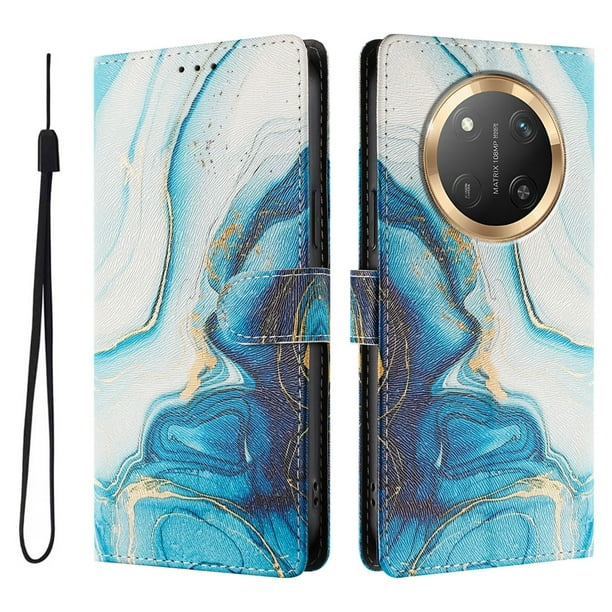 FOXDOCK Funda Tipo Cartera para Honor Magic 7 Lite con Soporte y Correa – Diseño de Patrones Lindos