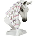 thumbnail image 4 of Breyer Horses Mane Beauty Horse Styling Head | DAYBREAK | White Extra-Long Silky No Tangle Mane | 10" x 4.25" x 4.25" | Styling Book, Brush, Hair Coils, Hair Clips, Elastics | Horse Toy | Model #7404, 4 of 4