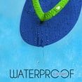 thumbnail image 5 of HUGGOES Marine Natural Rubber Comfort Flip Flops for Women - Blue/Green, 5 of 7