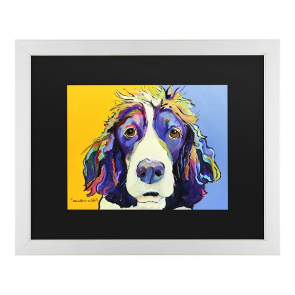 Trademark Fine Art 'Sadie' Canvas Art by Pat Saunders-White