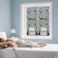 thumbnail image 3 of Cute Cats Window Privacy Film, Vintage Cat Claws Pets Cartoon Kitten Grey Static Cling UV Sun Blocking Heat Control Window Tint Day and Night, Non-Adhesive One Way Windows Privacy Cover 17.7''x39.3'', 3 of 7