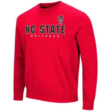 - NCSU NC State Wolfpack Sweatshirt Playbook Crew Neck Fleece