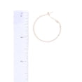 thumbnail image 3 of Metal Basic Hoop Earring, 3 of 3