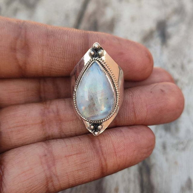 Anillos para mujer, regalos para mujer, tendencia de moda, anillo de nudillos de metal geométrico dorado, anillo de flores, joyería, regalo, anillos para mujer