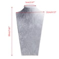 thumbnail image 4 of RABBITH Small Velvet Necklace Jewelry Display Model Bust Stand Necklace Displays Rack, 4 of 7
