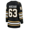 thumbnail image 3 of Women's Fanatics Brad Marchand Black Boston Bruins 100th Anniversary Premier Breakaway Player Jersey, 3 of 3