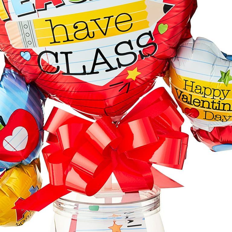 Way to Celebrate - Progressive Gifts Balloon Container Gift Set Happy  Valentine's Day