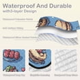 thumbnail image 2 of Pixel Cakes Coffee Beach Blanket Outdoor Picnic Mat Sandproof Waterproof Foldable for Camping Travel Hiking, 2 of 6