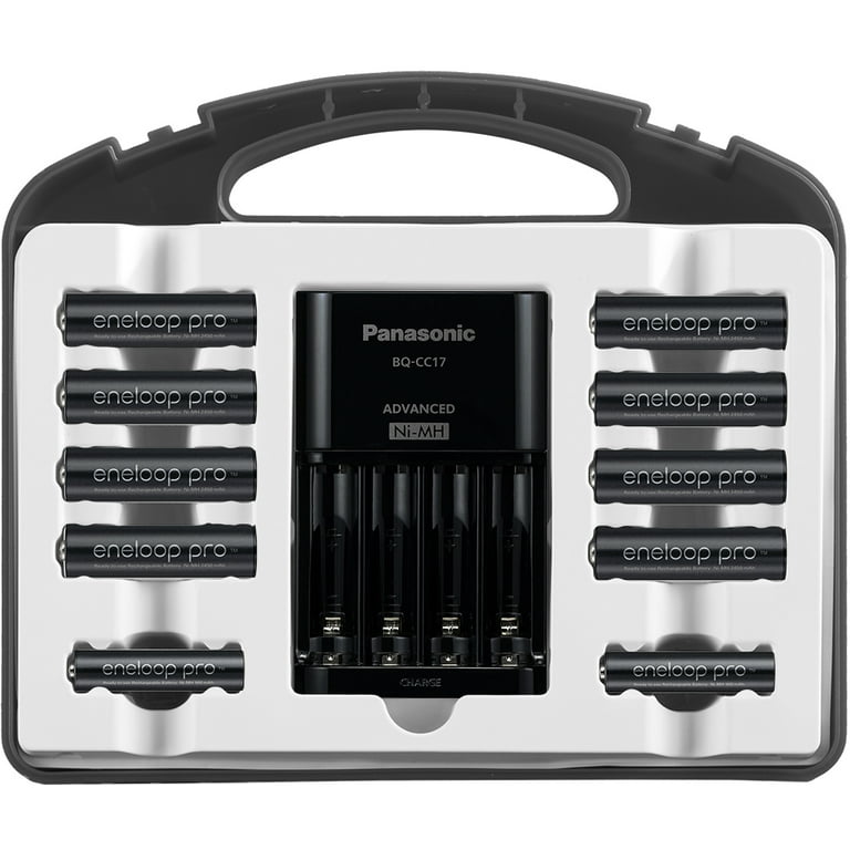  Panasonic Eneloop Pro K-KJ17KHCA4A Battery Charger AA