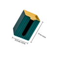 thumbnail image 2 of UPOUART 2Ud Organizador De Tissue Para Montado En Pared Sin Perforación Verde, 2 of 8