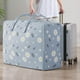 thumbnail image 5 of Bolsa de Almacenamiento Extragrande con Cremallera | Organizador Portátil para Ropa y Edredones | Caja de Almacenamiento Plegable de Gran Capacidad | Tela No Tejida Azul | Paquete de 1, 5 of 7