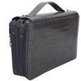 thumbnail image 1 of Colored Pencil Case, Large Capacity Portable Portable Pencil Case Durable  For Ordinary Pencils For Student For Thin Line Pens Gray,Black,Coffee,Blue, 1 of 8