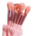 thumbnail image 1 of Set Brochas De Maquillaje 13 Pzs Profesional +bolsa Modelo Rosa, 1 of 4