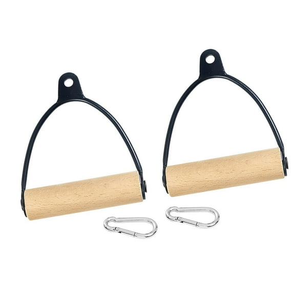 Lipstore LAT Pulldown Attachment AntiSlip Part Deadlift Handle for Fitness Home Wrist