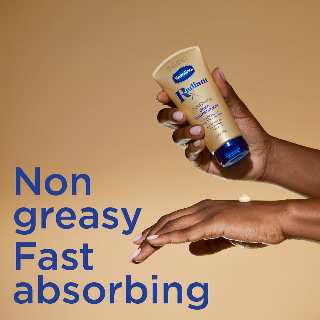Vaseline Radiant X Deep Nourishment Hand Butter, Intensive 72Hr