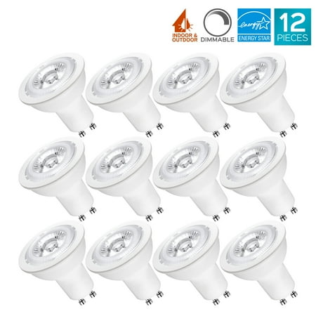 12 Pack Gu10 Led Bulbs Luxrite 50w Equivalent 8w Dimmable 5000k 12 Pack Gu10 Led Bulbs Luxrite 50w Equivalent 8w Dimmable