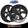 thumbnail image 2 of 20x10 Cragar 617B Modern Muscle Matte Black Wheel 5x115 (15mm), 2 of 5