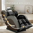 thumbnail image 2 of Zero Gravity Massage Chair Recliner In Gray With Full Body Air Enhancement -, 2 of 5