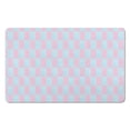 thumbnail image 1 of Soft Microfiber Bathroom Runner Rug - Checkered Long Bath Mat, 20x32 inches, Non-Slip, Water-Absorbent, Machine Washable., 1 of 5