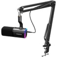 thumbnail image 1 of MAONO Dynamic Gaming Microphone with Boom Arm: XLR/USB Podcast Microphone with Software, Mute Button, Gain Control, RGB PC Mic fo, 1 of 9